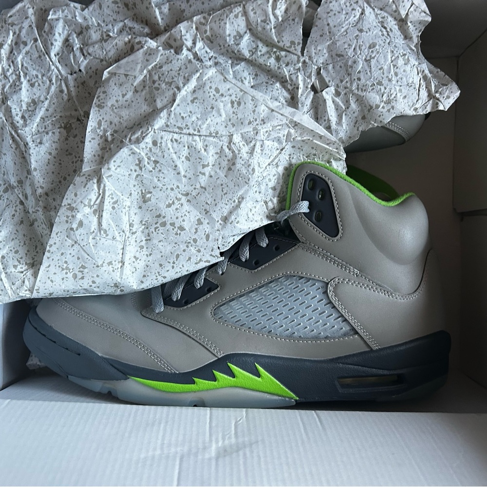 Jordan 5 Green Bean